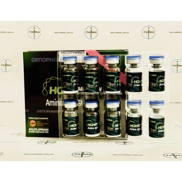 Genopharm HGH Somatropin (Соматропін Генофарм) 10фл 10MО