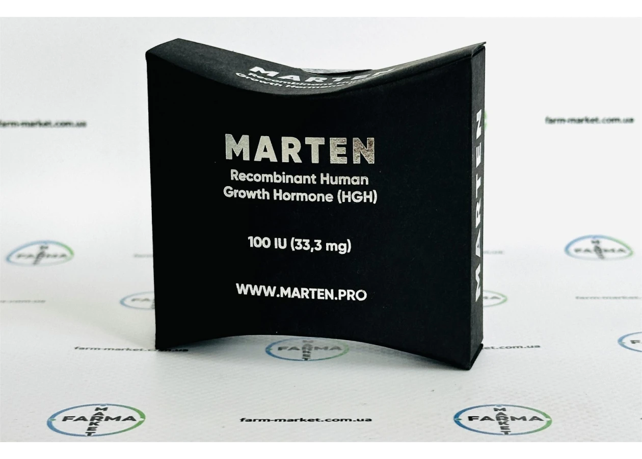 Фото 2 - Гормон росту Marten (Мартен) 2фл 50МО