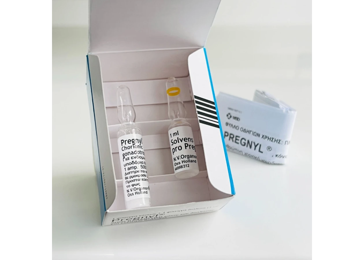 Фото 1 - Гонадотропин хорионический 5000 МЕ Прегнил Органон
