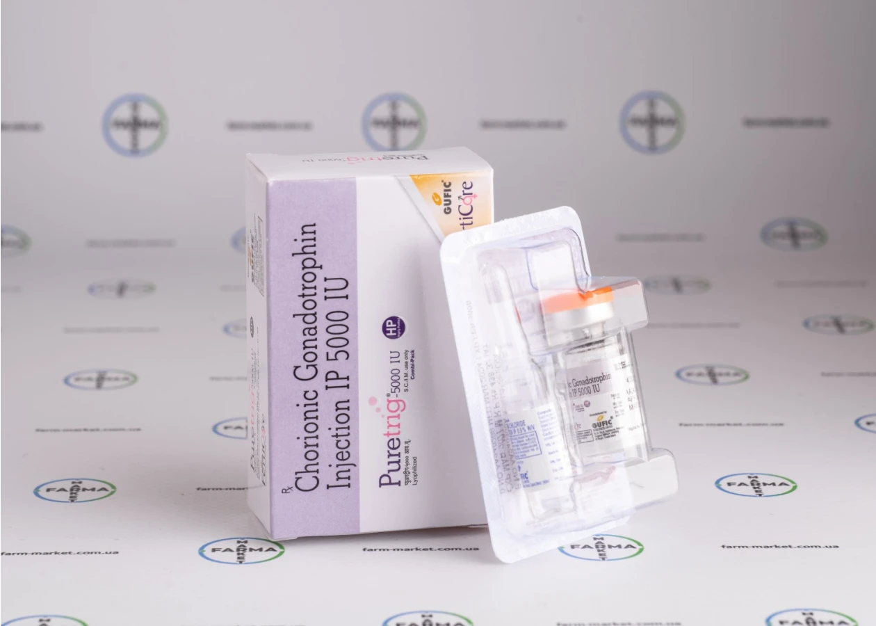 Фото 2 - Гонадотропин Puretrig Injection IP 5000 МЕ