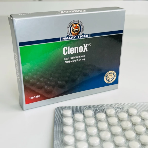Кленбутерол Малай Тайгер (ClenoX Malay Tiger) 40 мкг 100т