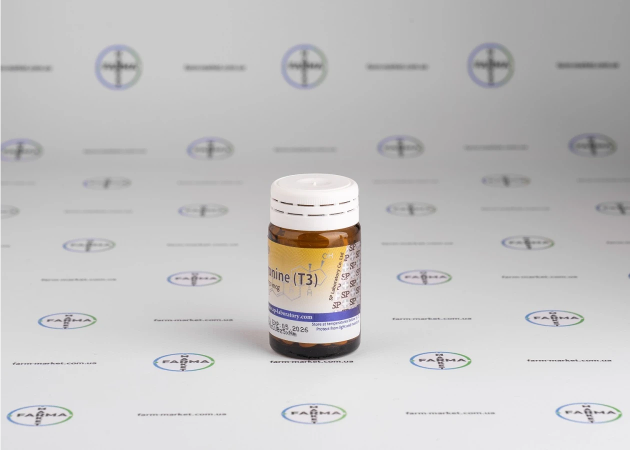 Фото 2 - Т3 Ліотиронін СП (SP Liothyronine) 50мкг 100табл