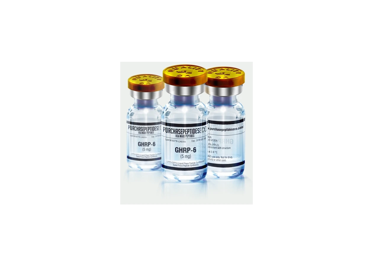 Фото 1 - Пептиди GHRP-6 (5mg) PurchasepeptidesEco