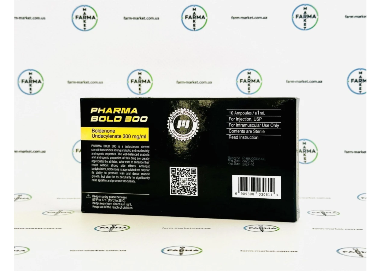 Фото 4 - Болденон Фармаком ампули (Pharma Bold) 300мг 1мл