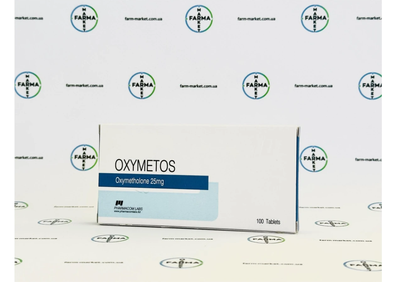 Фото 3 - Оксиметолон Фармаком (Oxymetos Pharmacom) 50 таблеток 25мг