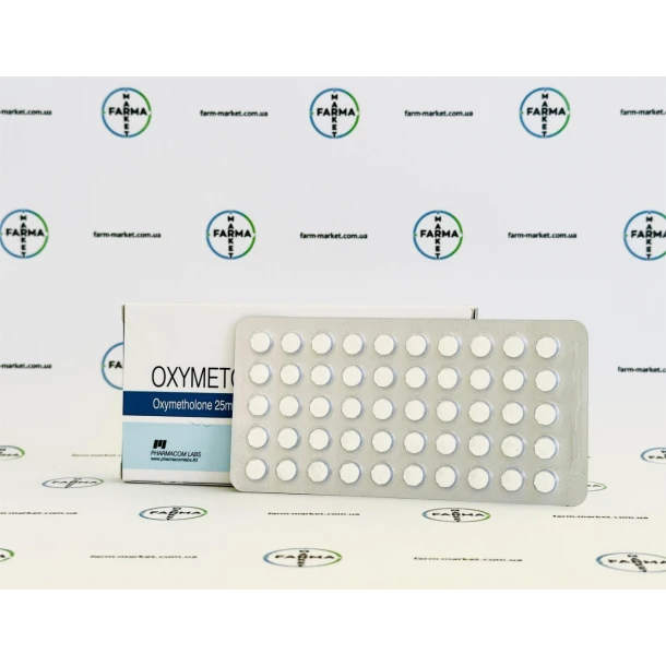 Оксиметолон Фармаком (Oxymetos Pharmacom) 50табл 25мг