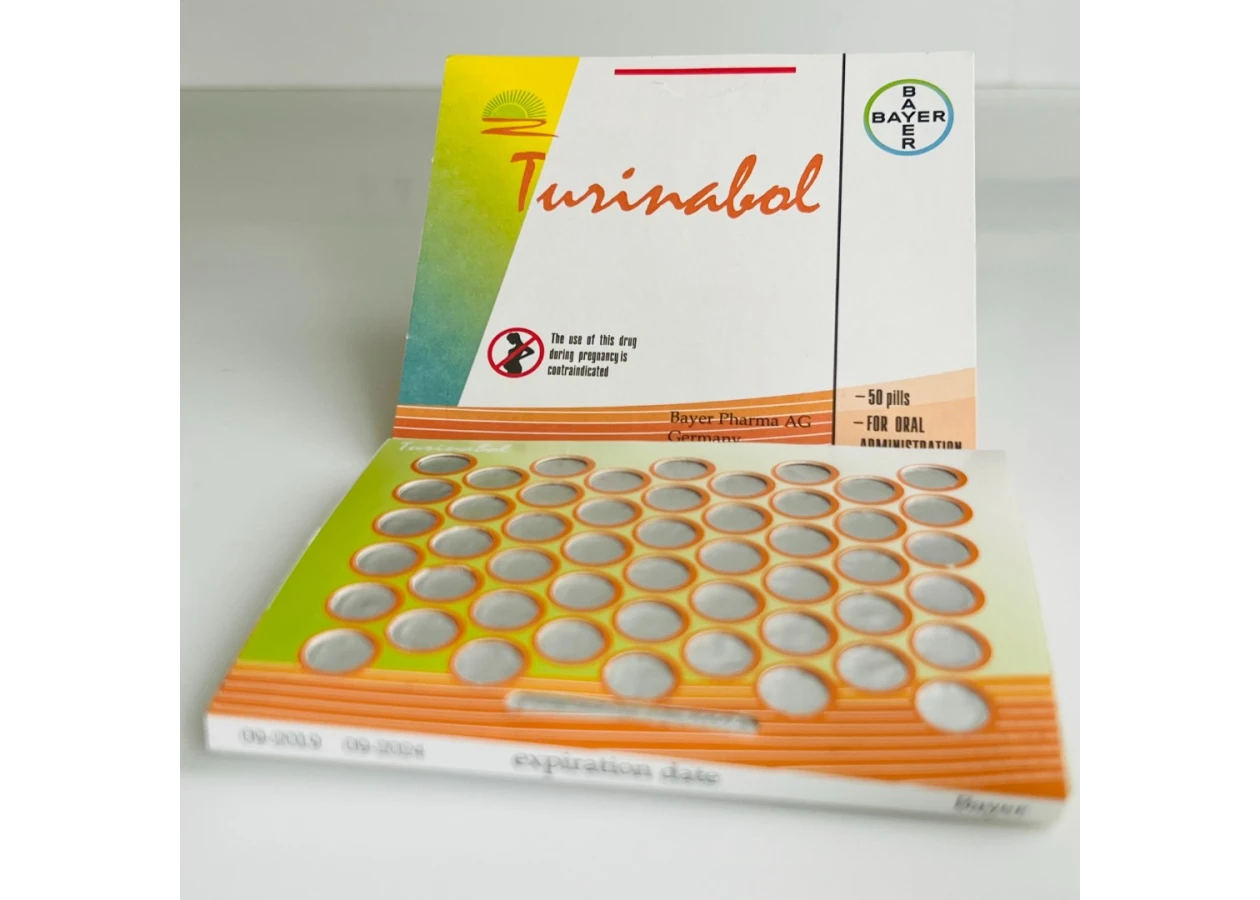 Фото 1 - Туринабол Байер (Turinabol Bayer) 50табл 20мг