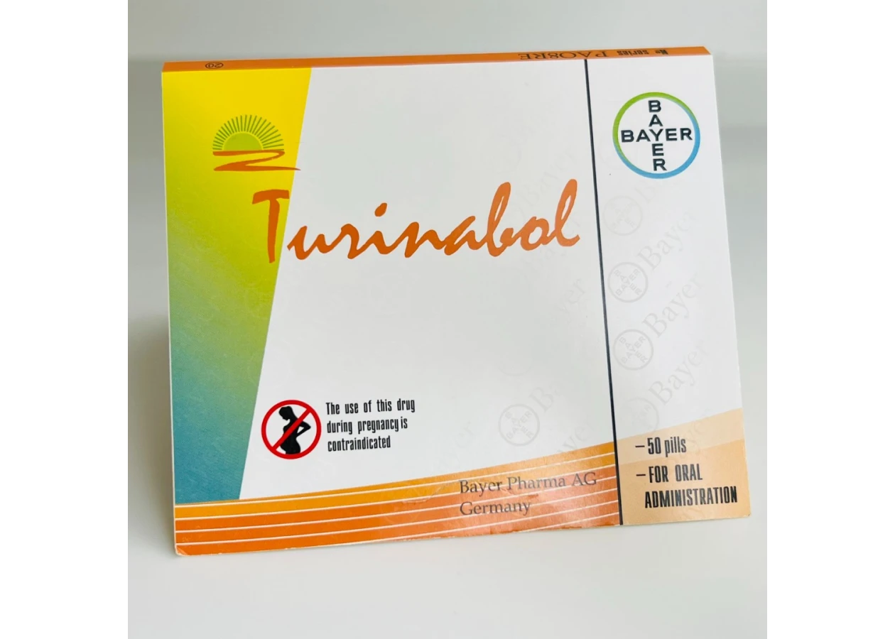 Фото 2 - Туринабол Байер (Turinabol Bayer) 50табл 20мг