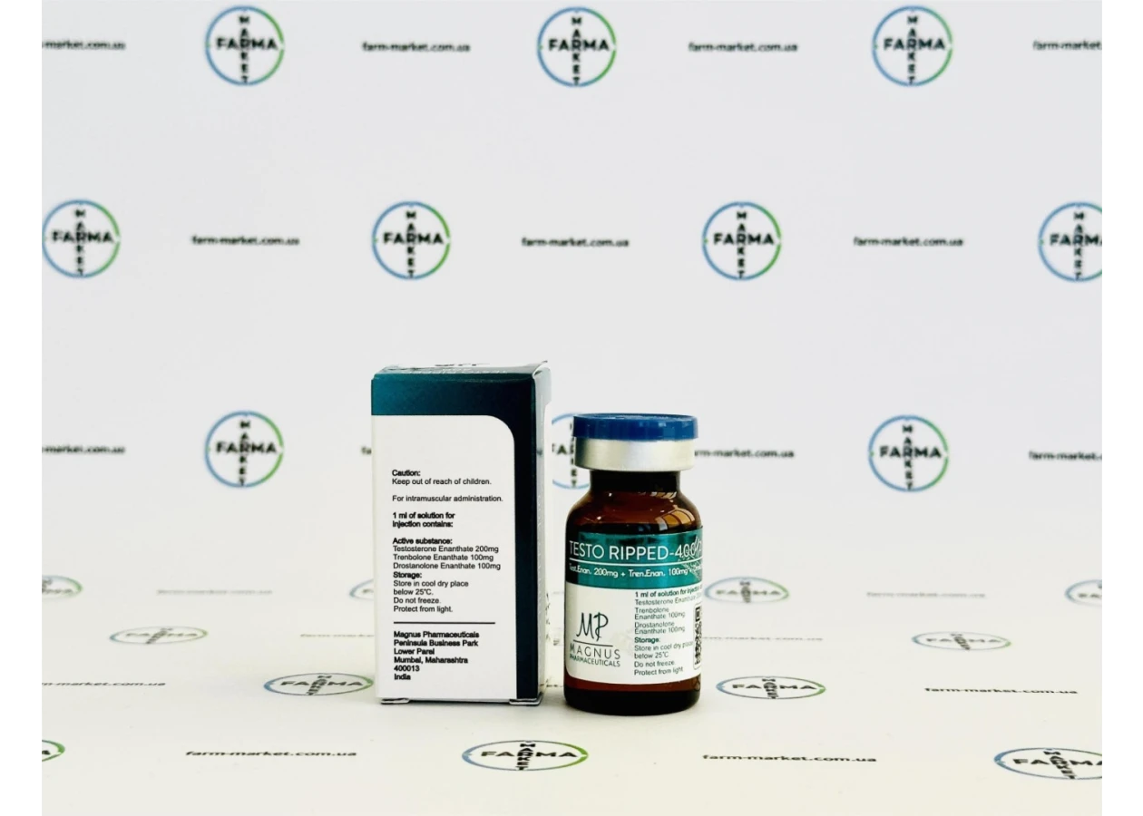 Фото 2 - Тесто Ріппед 400 Магнус (Testo Ripped 400 Magnus) 400мг 10мл