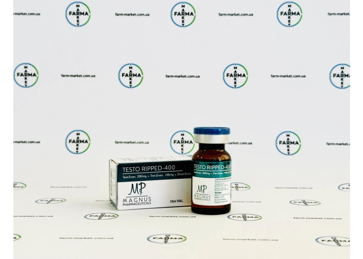 Фото 1 - Тесто Ріппед 400 Магнус (Testo Ripped 400 Magnus) 400мг 10мл