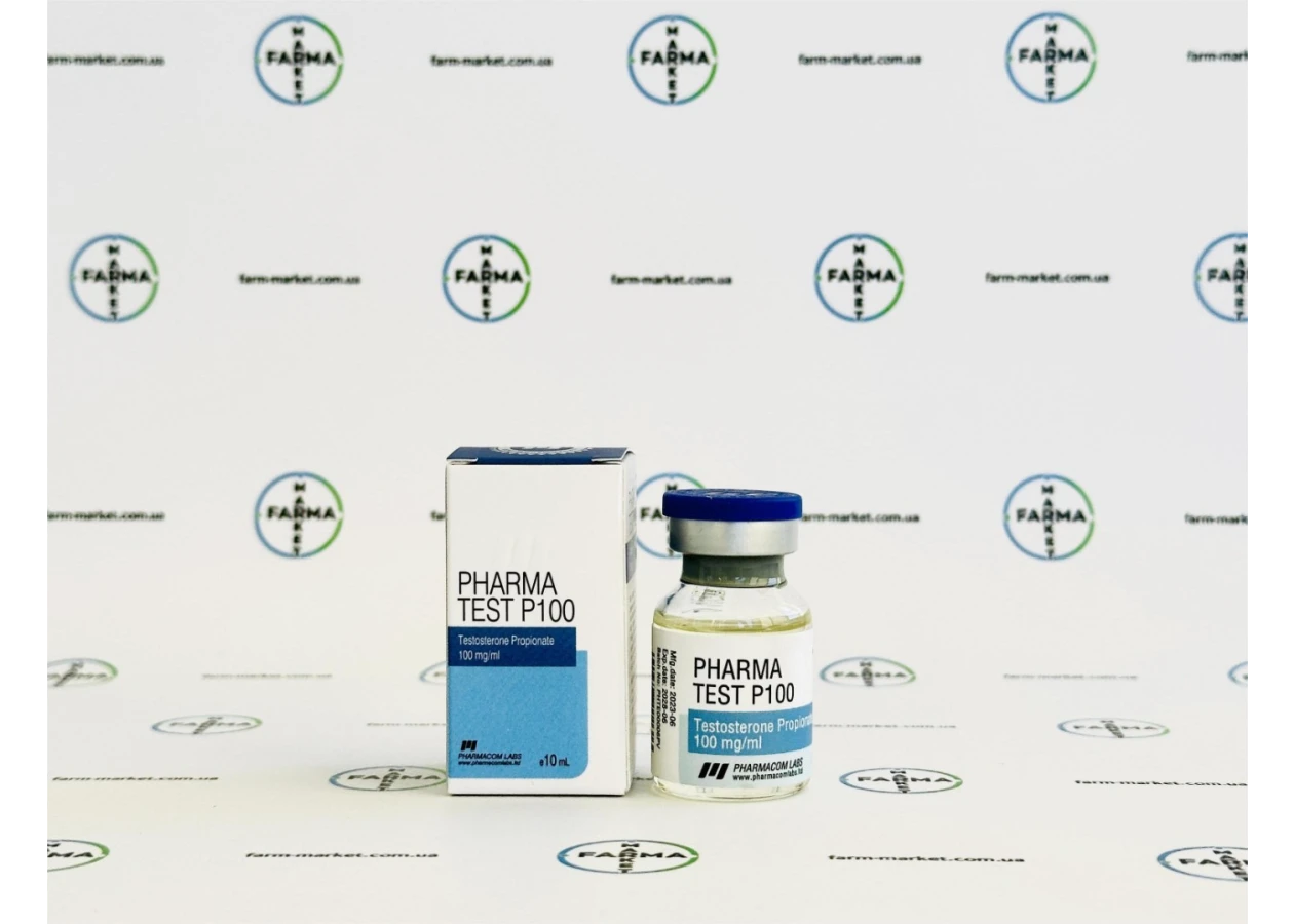 Фото 1 - Тестостерону пропіонат Фармаком (Pharma Test P100 Pharmacom) 100мг 10мл