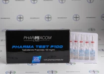 Фото 1 - Тестостерону пропіонат Фармаком ампули (Pharma Test P100 Pharmacom) 100мг 1мл