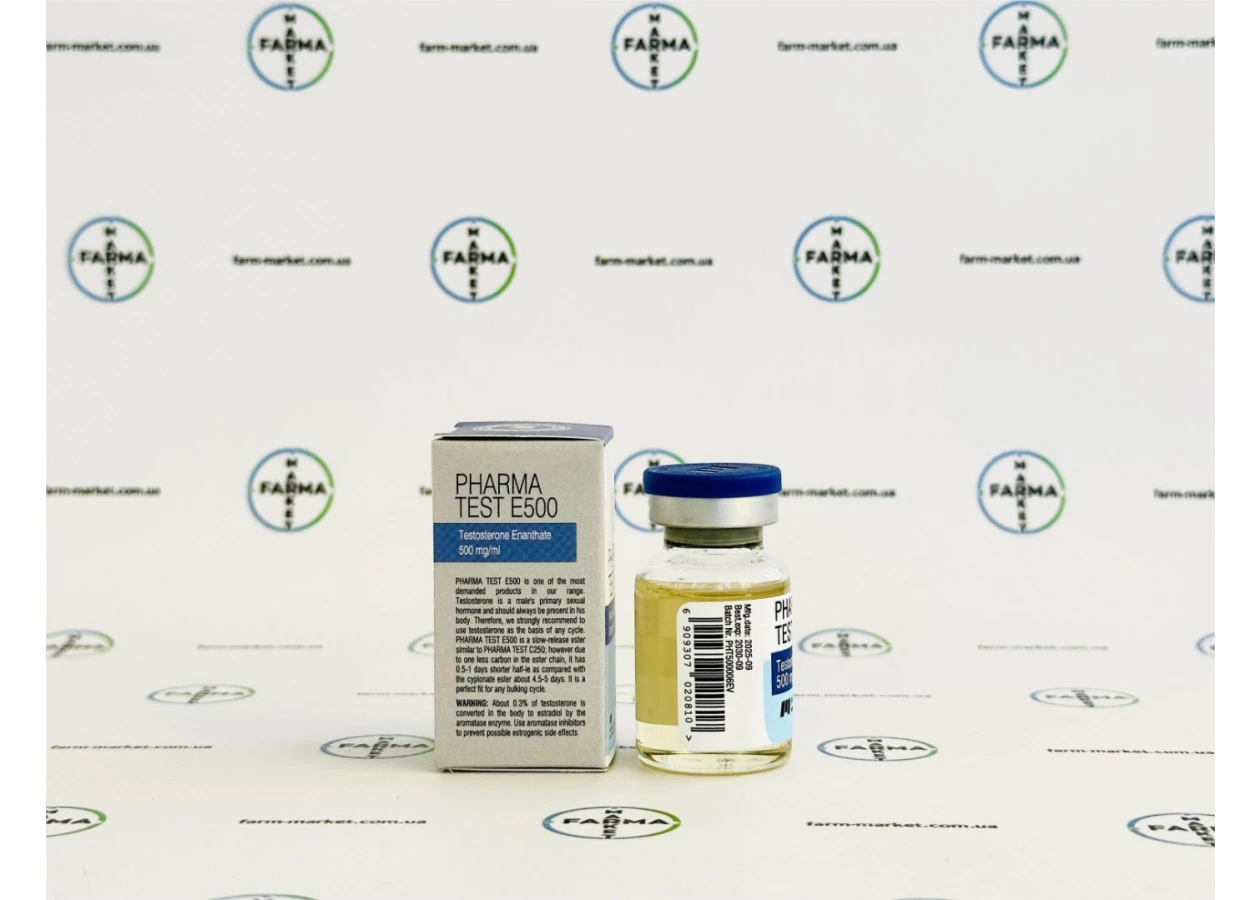 Фото 2 - Тестостерон Енантат Фармаком (Pharma Test E500 Pharmacom) 500мг 10мл