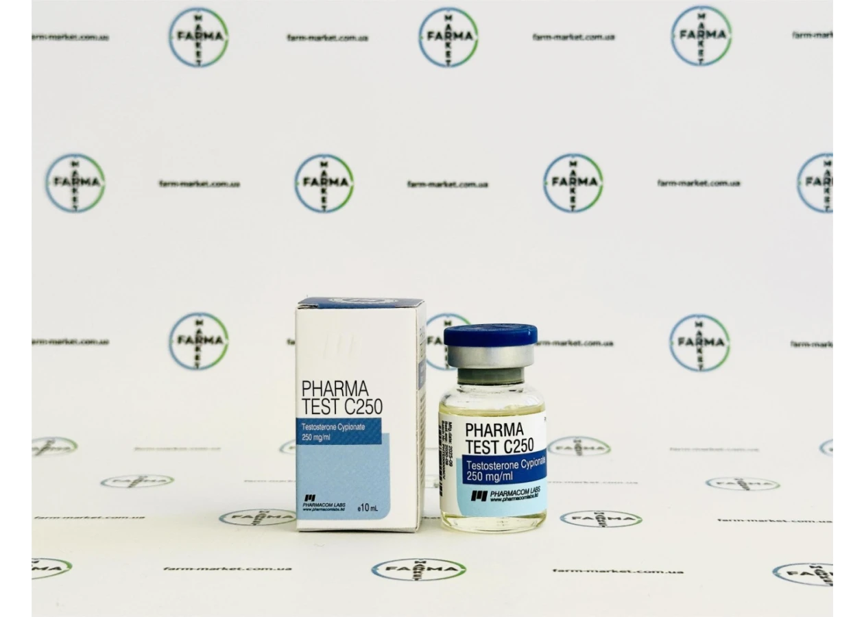 Фото 1 - Тестостерону Ципіонат Фармаком (Pharma Test C250 Pharmacom Lbs) 250мг 10мл