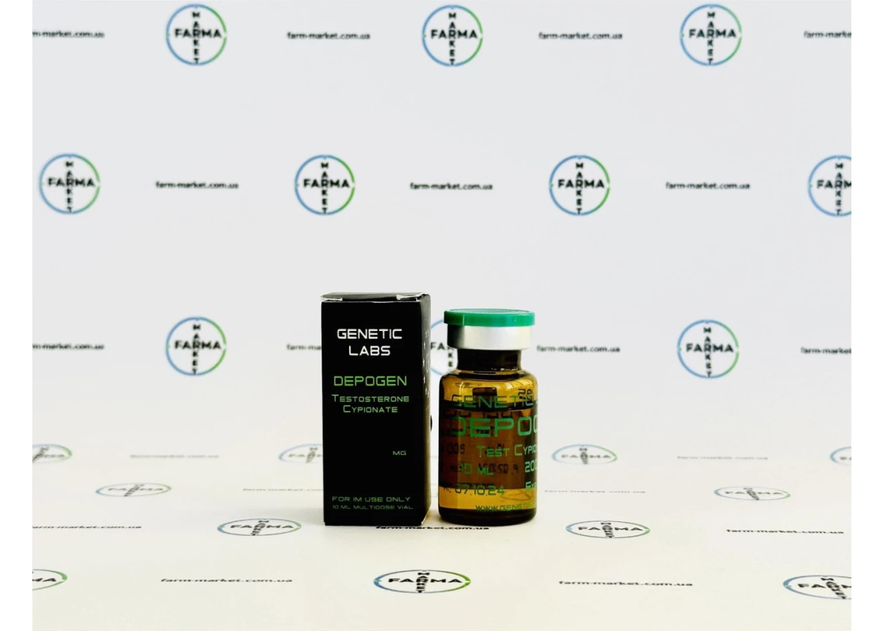 Фото 1 - Тестостерону Ципіонат Генетік (Depogen Genetic) 200мг 10мл