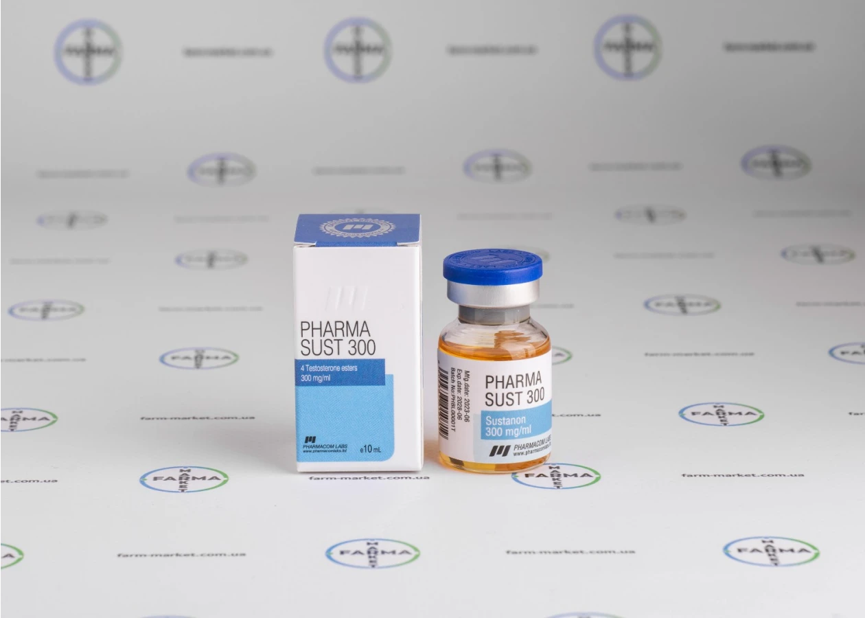 Фото 1 - Сустанон Фармаком (Pharma Sust 300 Pharmacom Lbs) 300мг 10мл