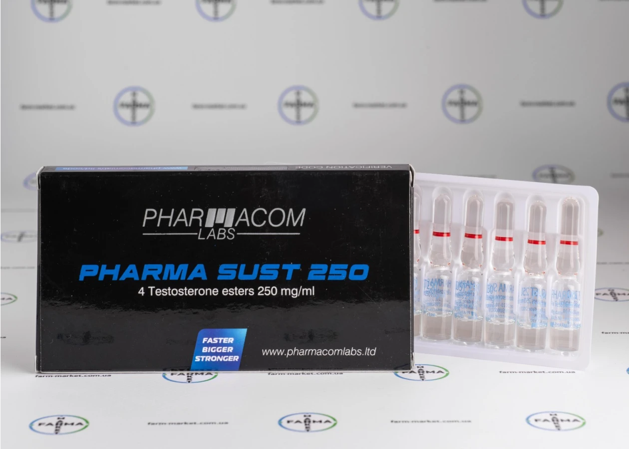 Фото 1 - Сустанон Фармаком ампулы (Pharma Sust 250 Pharmacom) 250мг 1мл