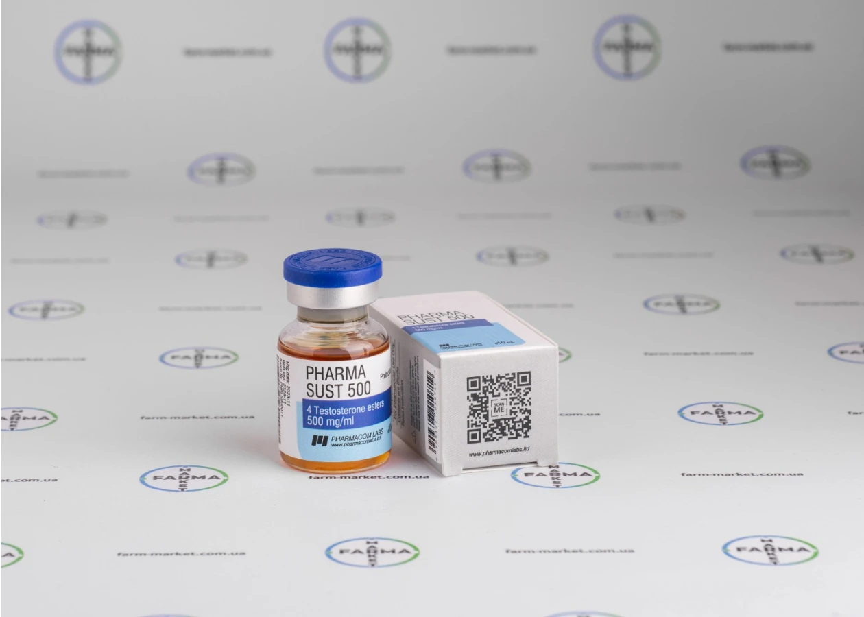 Фото 3 - Сустанон Фармаком (Pharma Sust 500 Pharmacom Lbs) 500мг 10мл