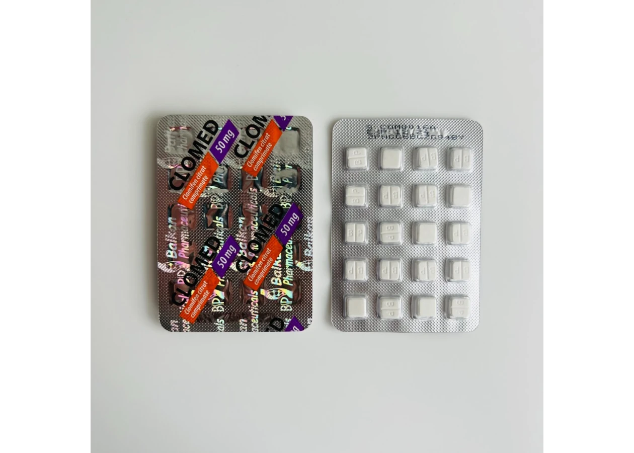 Фото 1 - Кломид Балкан (Clomed Balkan) 50мг 20т