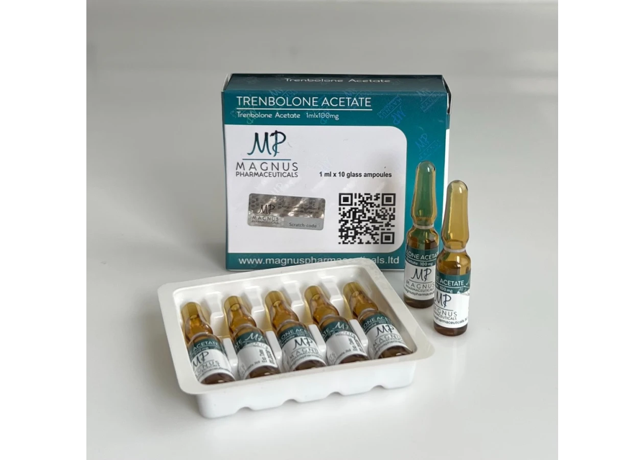 Фото 1 - Тренболон Ацетат Магнус (Trenbolone Acetate Magnus) 100мг 1мл (ампулы)