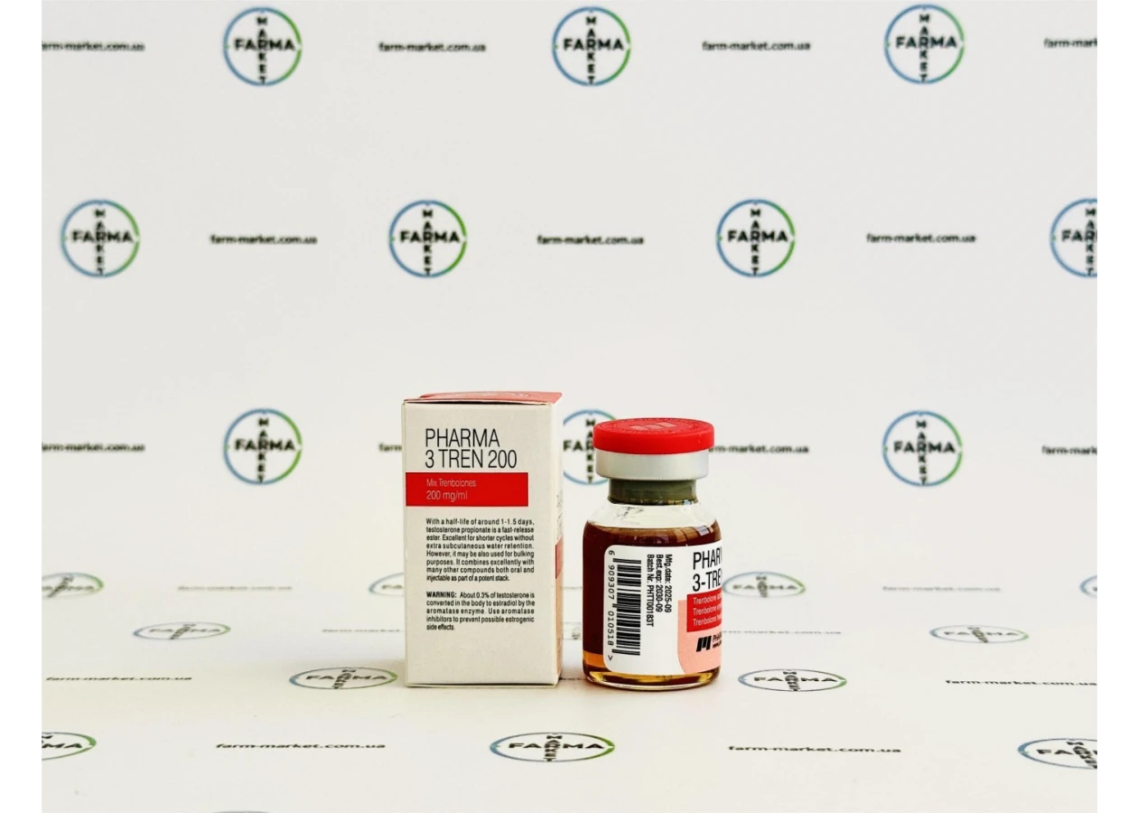 Фото 2 - Тритренболон Фармаком (Pharma 3-Tren 200) 200мг 10мл