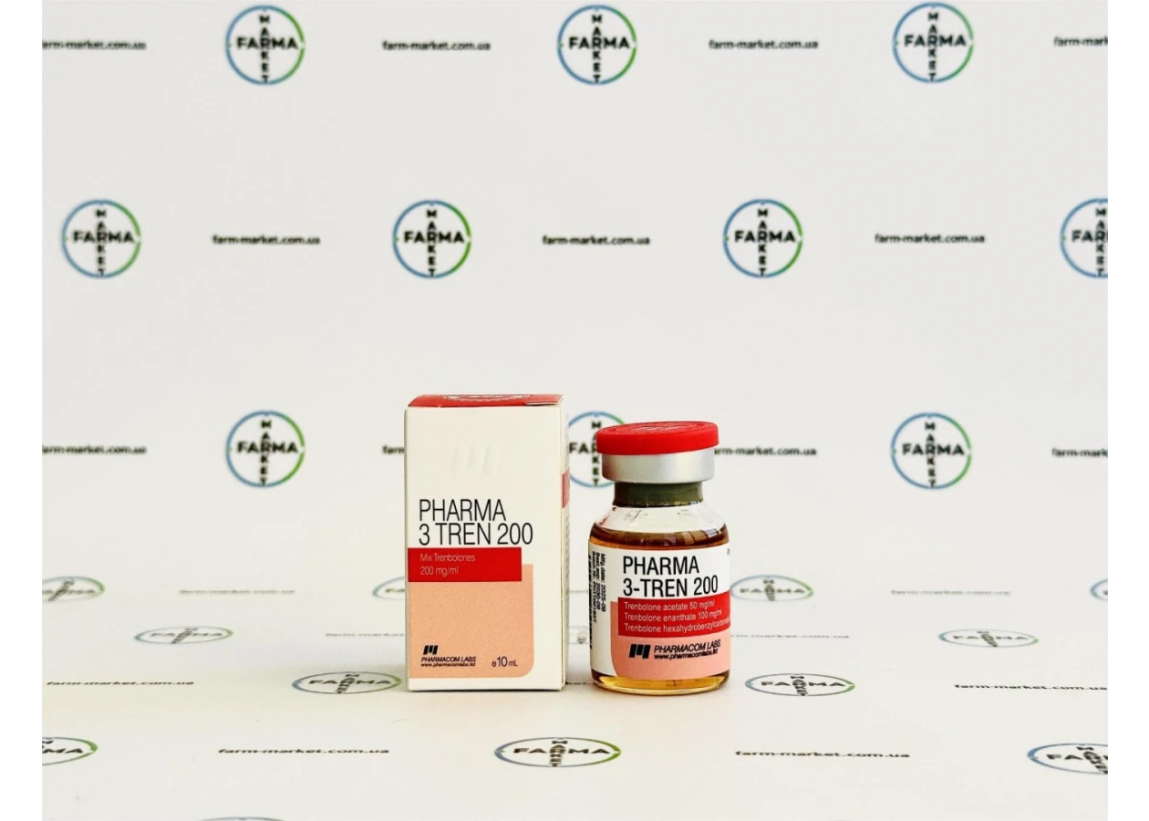 Фото 1 - Тритренболон Фармаком (Pharma 3-Tren 200) 200мг 10мл