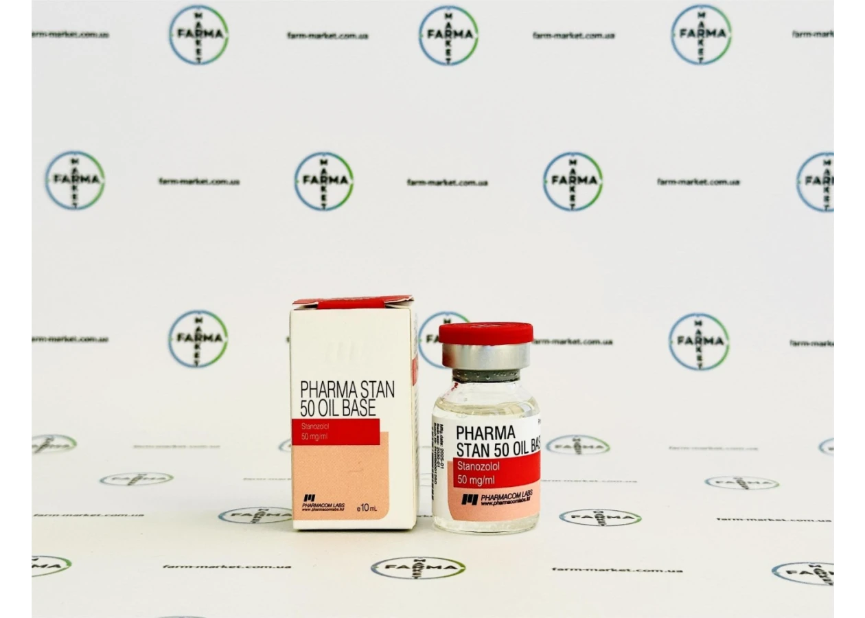 Фото 1 - Станозолол ін'єкційний масло Фармаком (Pharma Stan Oil Base) 50мг 10мл