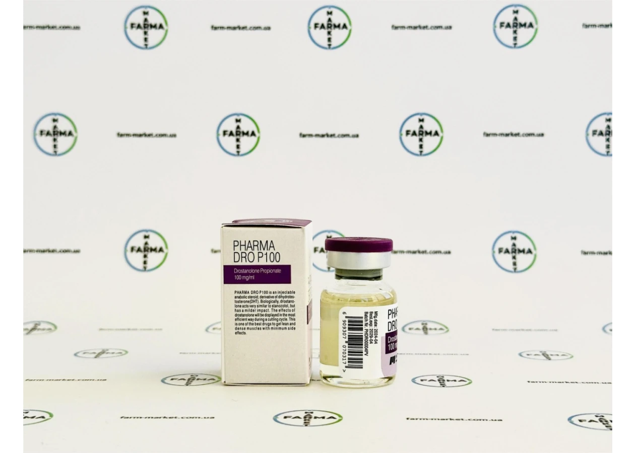 Фото 2 - Мастерон Пропионат Фармаком (Pharma Dro P100) 100мг 10мл
