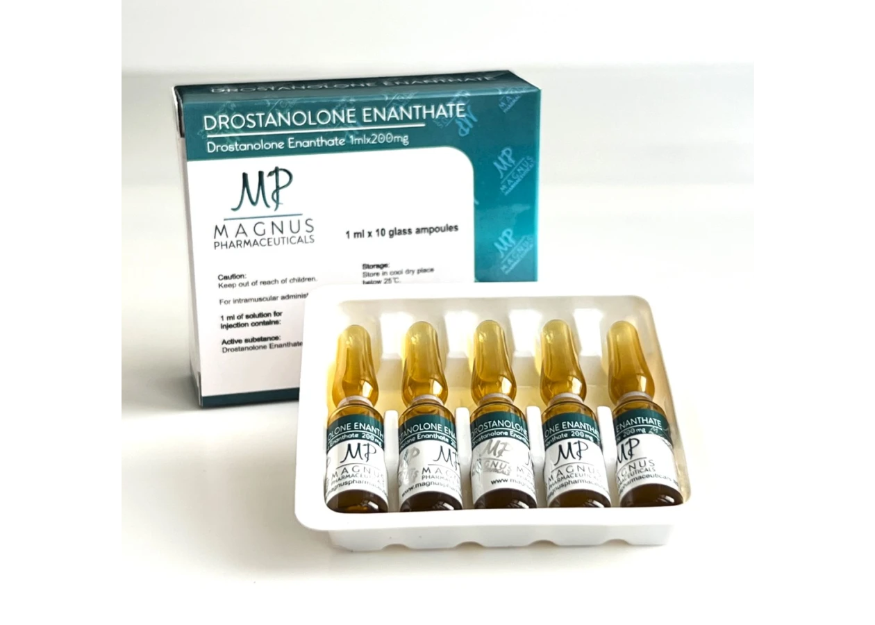 Фото 1 - Мастерон енантат Магнус ампулы (Drostanolone Enanthate Magnus) 200мг 1мл