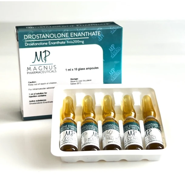 Мастерон енантат Магнус ампулы (Drostanolone Enanthate Magnus) 200мг 1мл