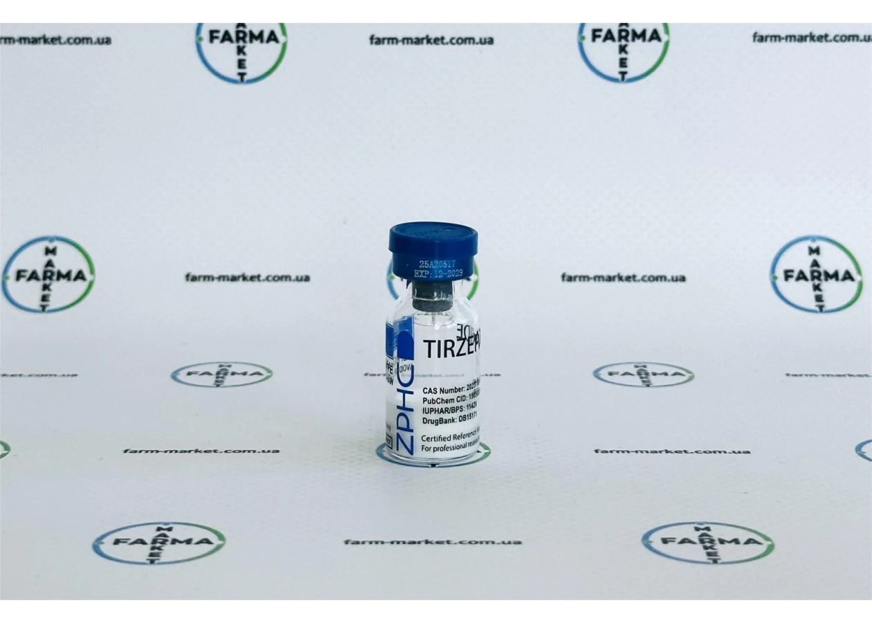 Фото 1 - Тирзепатид (Tirzepatide) ZPHC 1 флакон 7.5мг