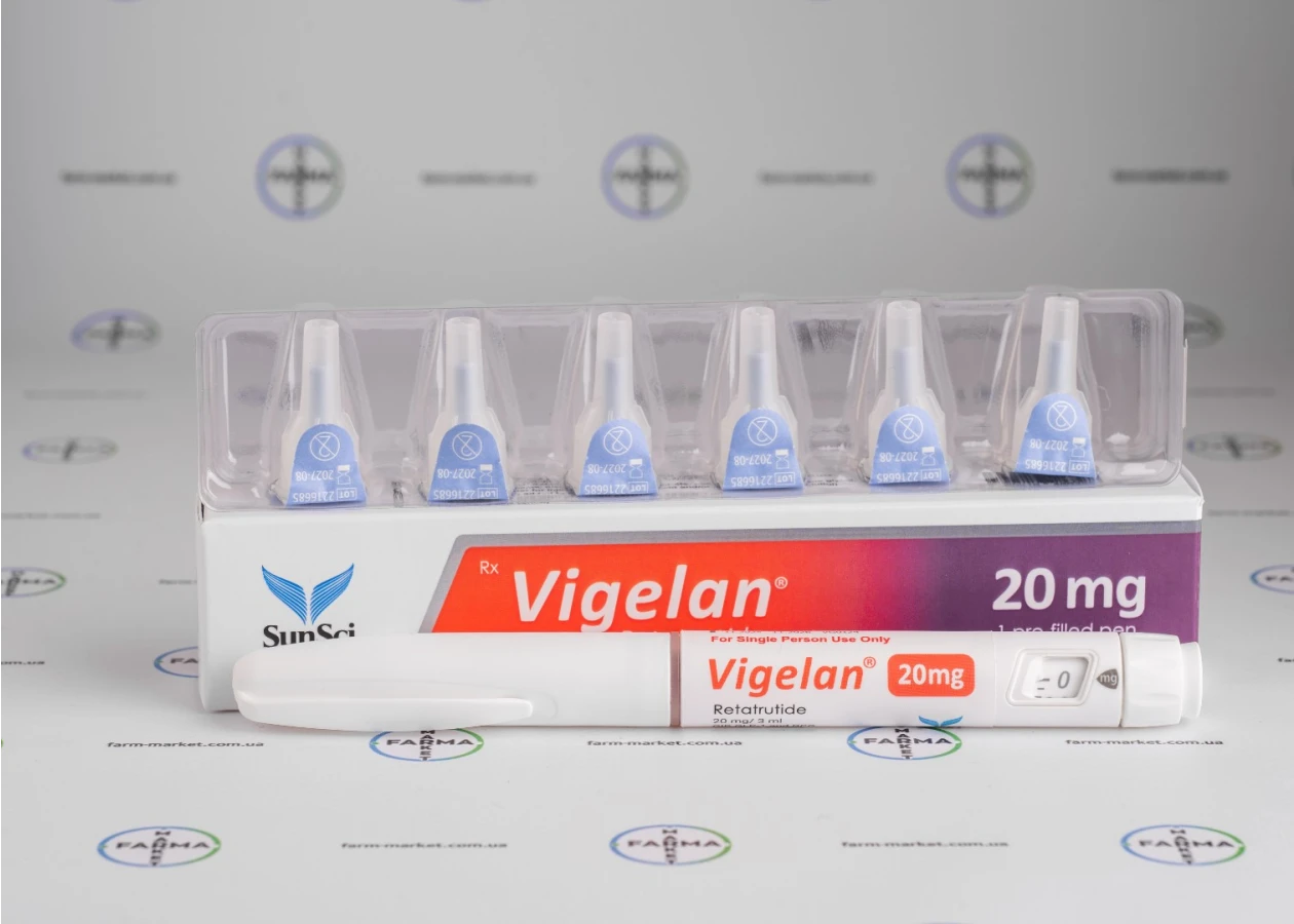 Фото 1 - Retatrutid Vigelan 20mg (Ретатрутид Вигелан 20мг)