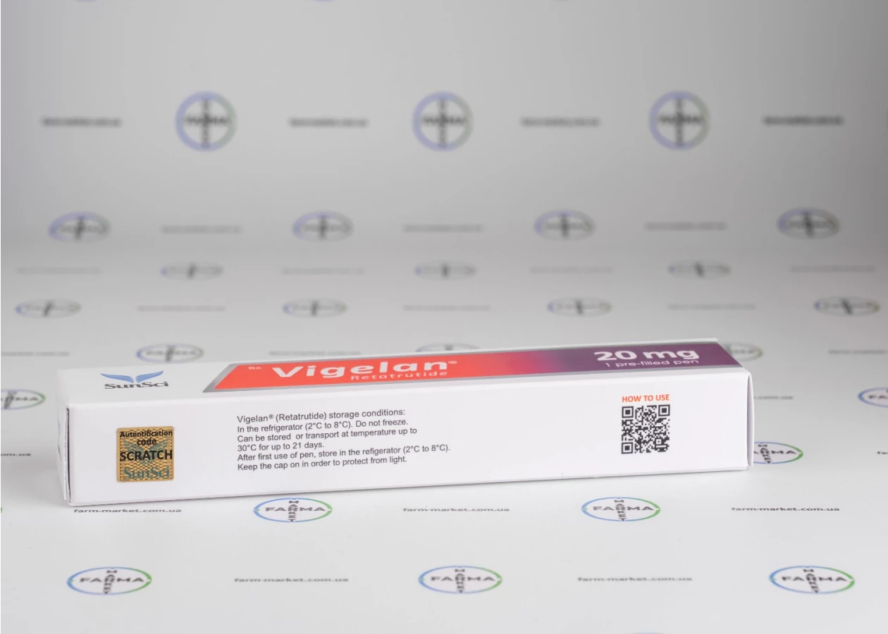 Фото 4 - Retatrutid Vigelan 20mg (Ретатрутид Вигелан 20мг)