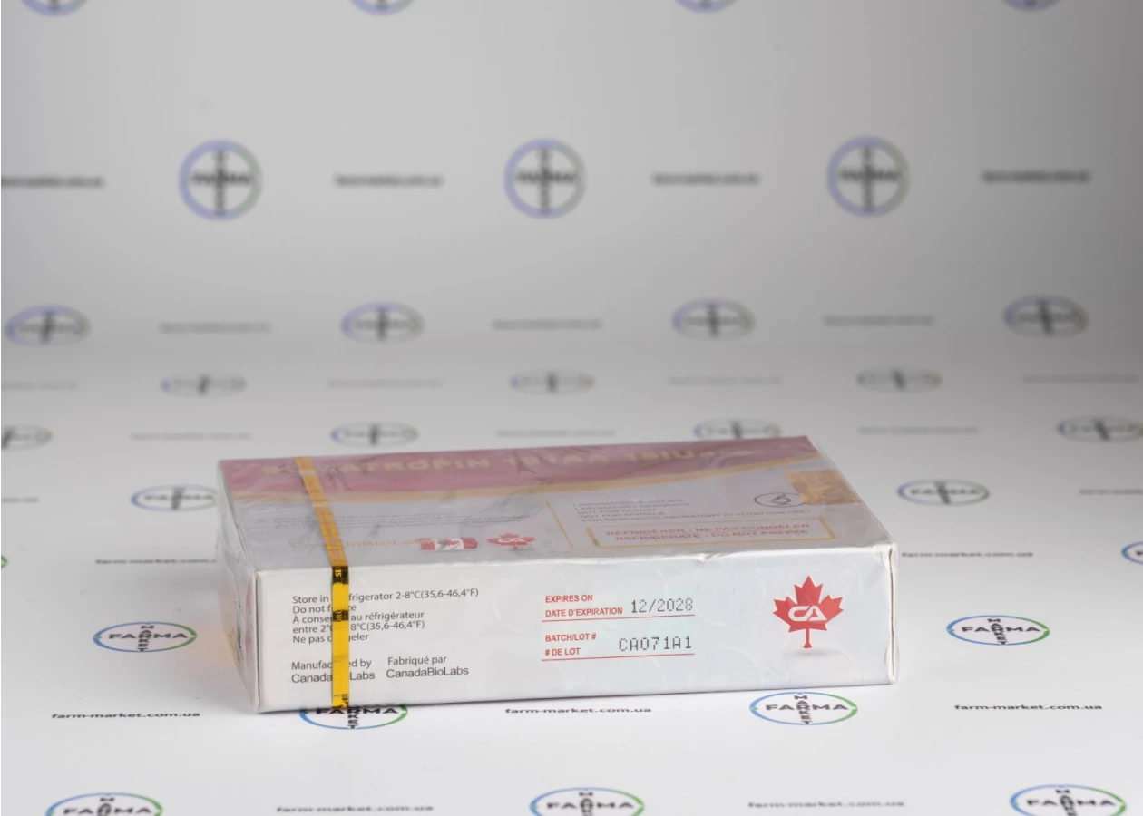 Фото 4 - Соматропін Канада (Somatropin Canada 191aa) 5фл 15МО