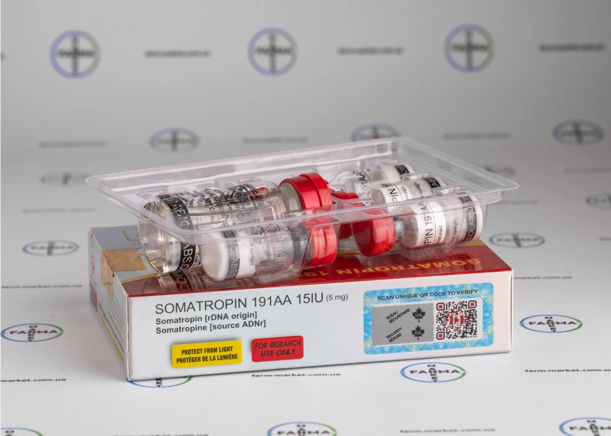 Фото 3 - Соматропін Канада (Somatropin Canada 191aa) 5фл 15МО