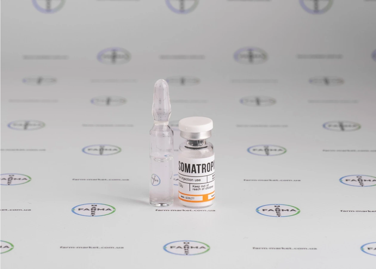 Фото 5 - Гормон росту (Somatropin Polypeptide) Соматропін Поліпептид 10фл 10мо