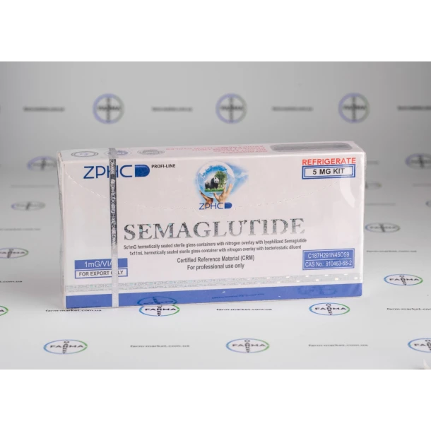 Семаглутид (Semaglutide ZPHC 5mg) 5 флаконів по 1мг