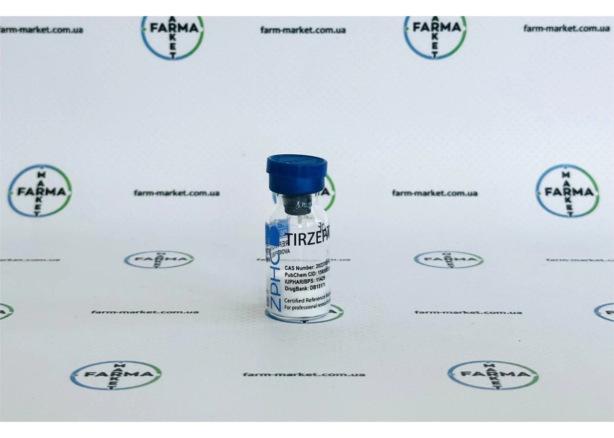 Фото 5 - Tirzepatide (Тирзепатид 37.5мг) ZPHC 5 флаконів по 7.5мг