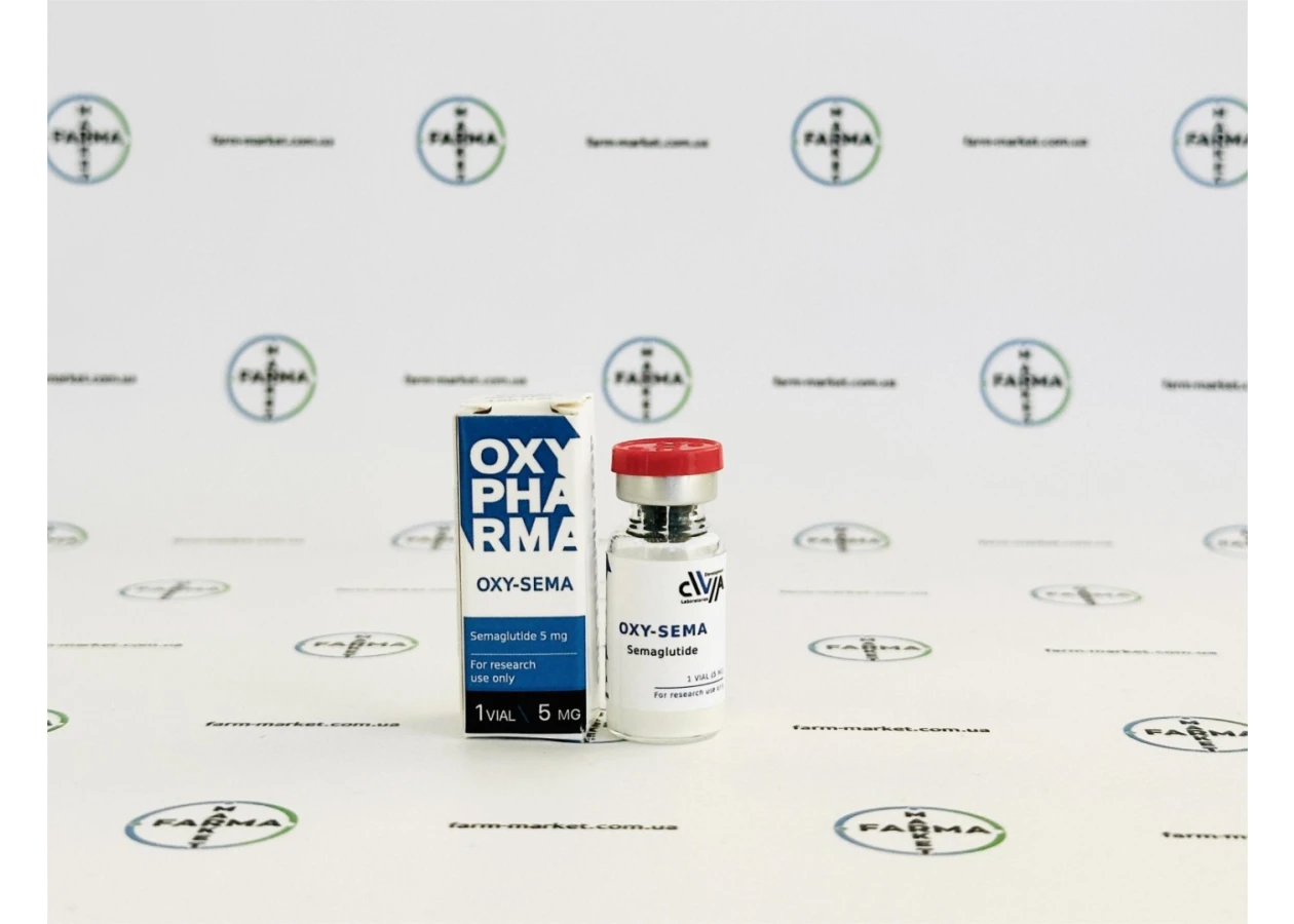 Фото 1 - OXY-Sema Semaglutide 5mg (Семаглутід OXY-Sema 5мг)