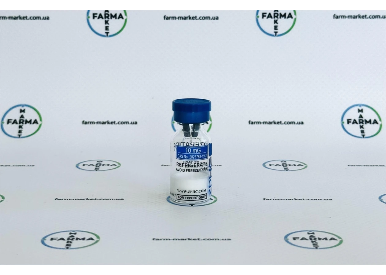 Фото 5 - Tirzepatide (Тирзепатид 50 мг) ZPHC 5 флаконів по 10мг