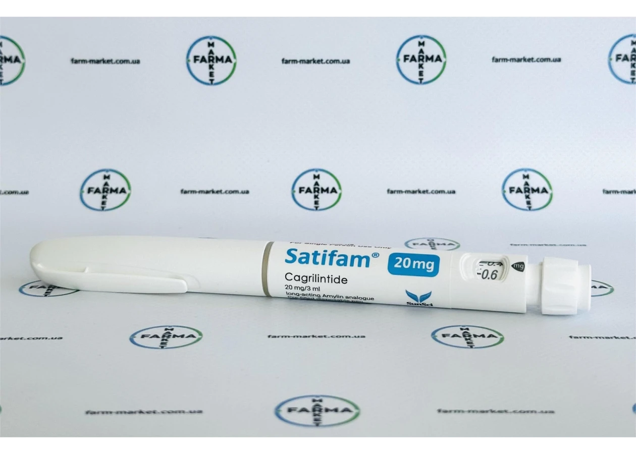 Фото 3 - Satifam Cagrilintide (Кагрилинтид шприц-ручка) 20мг 