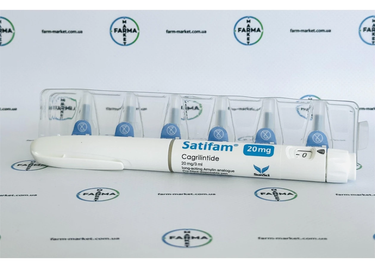 Фото 1 - Satifam Cagrilintide (Кагрилинтид шприц-ручка) 20мг 
