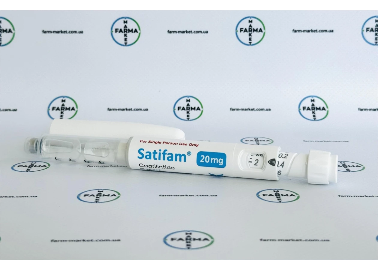 Фото 4 - Satifam Cagrilintide (Кагрилинтид шприц-ручка) 20мг 