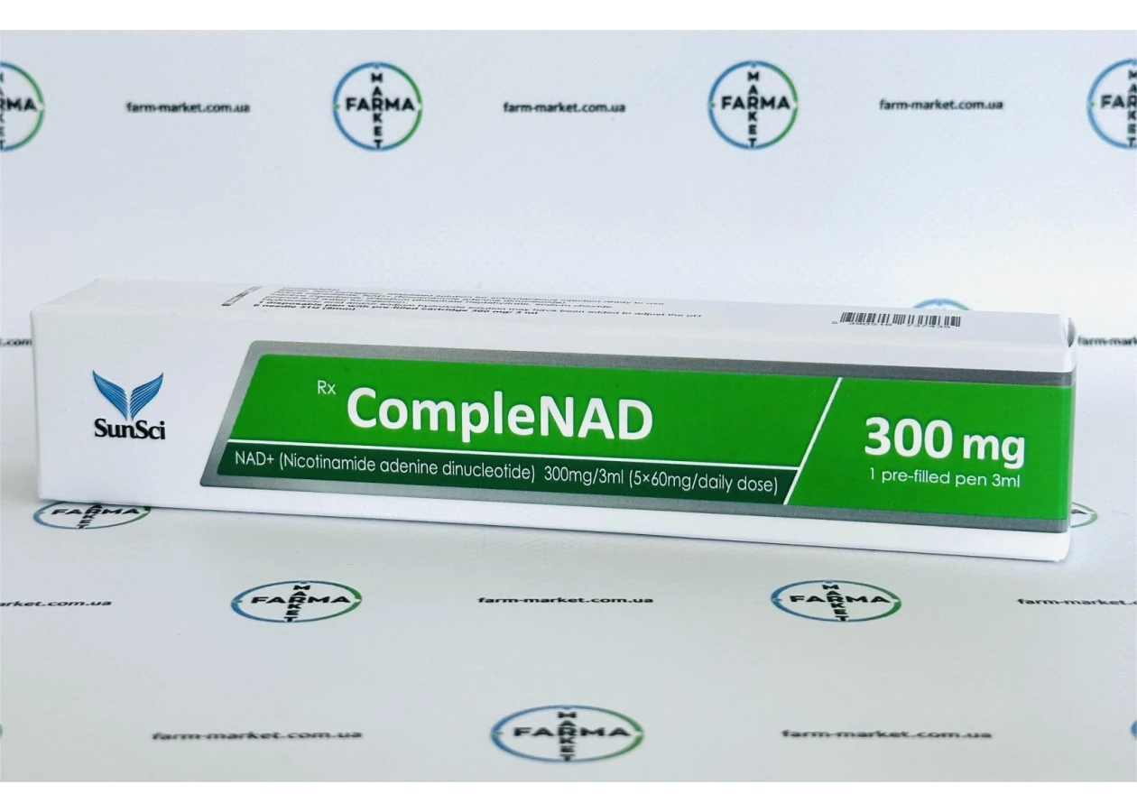 Фото 2 - CompleNAD (НАД Никотинамид шприц-ручка) 300мг