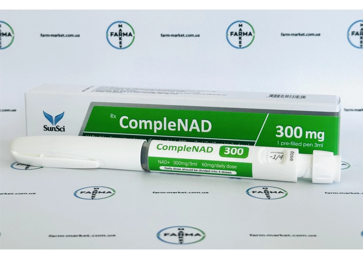 Фото 1 - CompleNAD (НАД Никотинамид шприц-ручка) 300мг