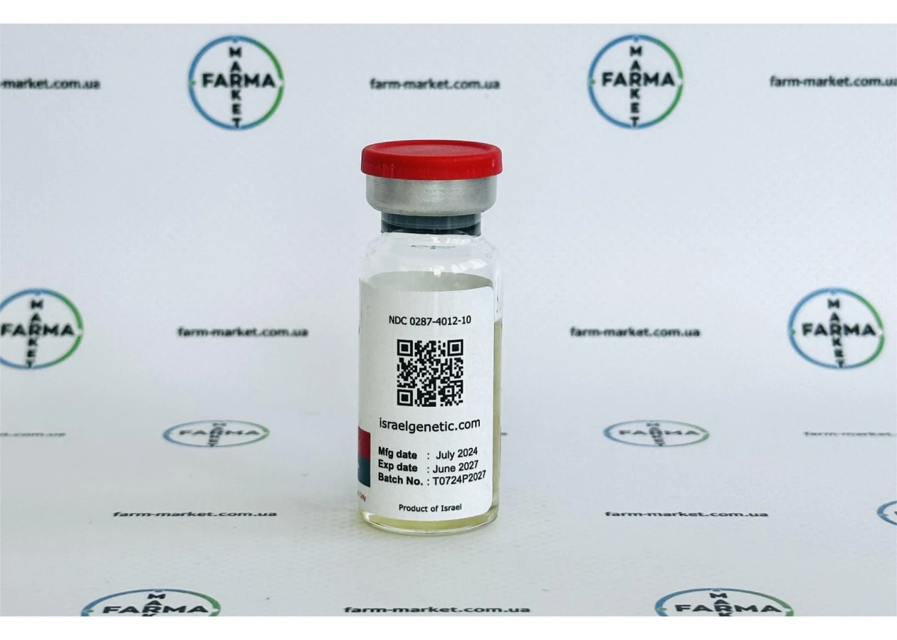 Фото 2 - Testosterone Propionate Genetic Israel (Тестостерон пропіонат Генетік Ізраїль) 100мг 10мл