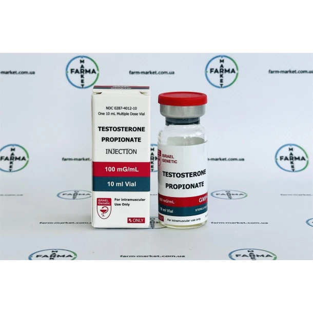 Testosterone Propionate Genetic Israel (Тестостерон пропіонат Генетік Ізраїль) 100мг 10мл