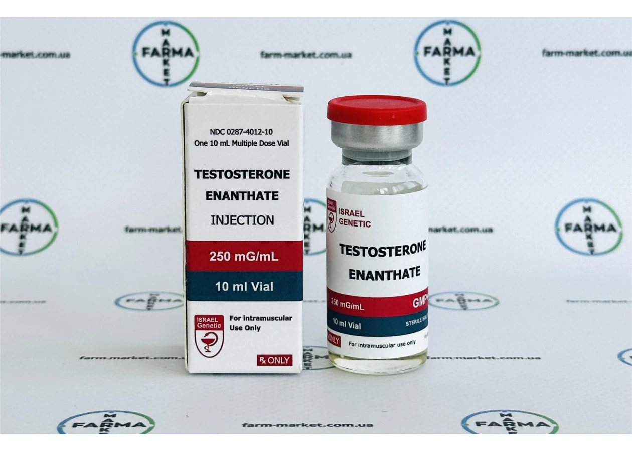 Фото 1 - Тестостерон Энантат Генетик Израиль (Testosterone Enanthate Genetic Israel) 250мг 10мл