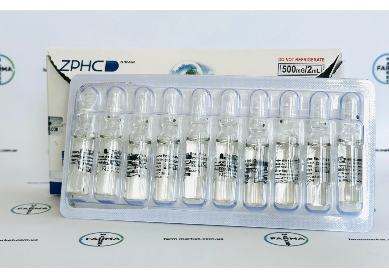Фото 3 -  Тестостерон Энантат (Testosterone Enanthate ZPHC 500мг ) ампулы 250мг 2мл