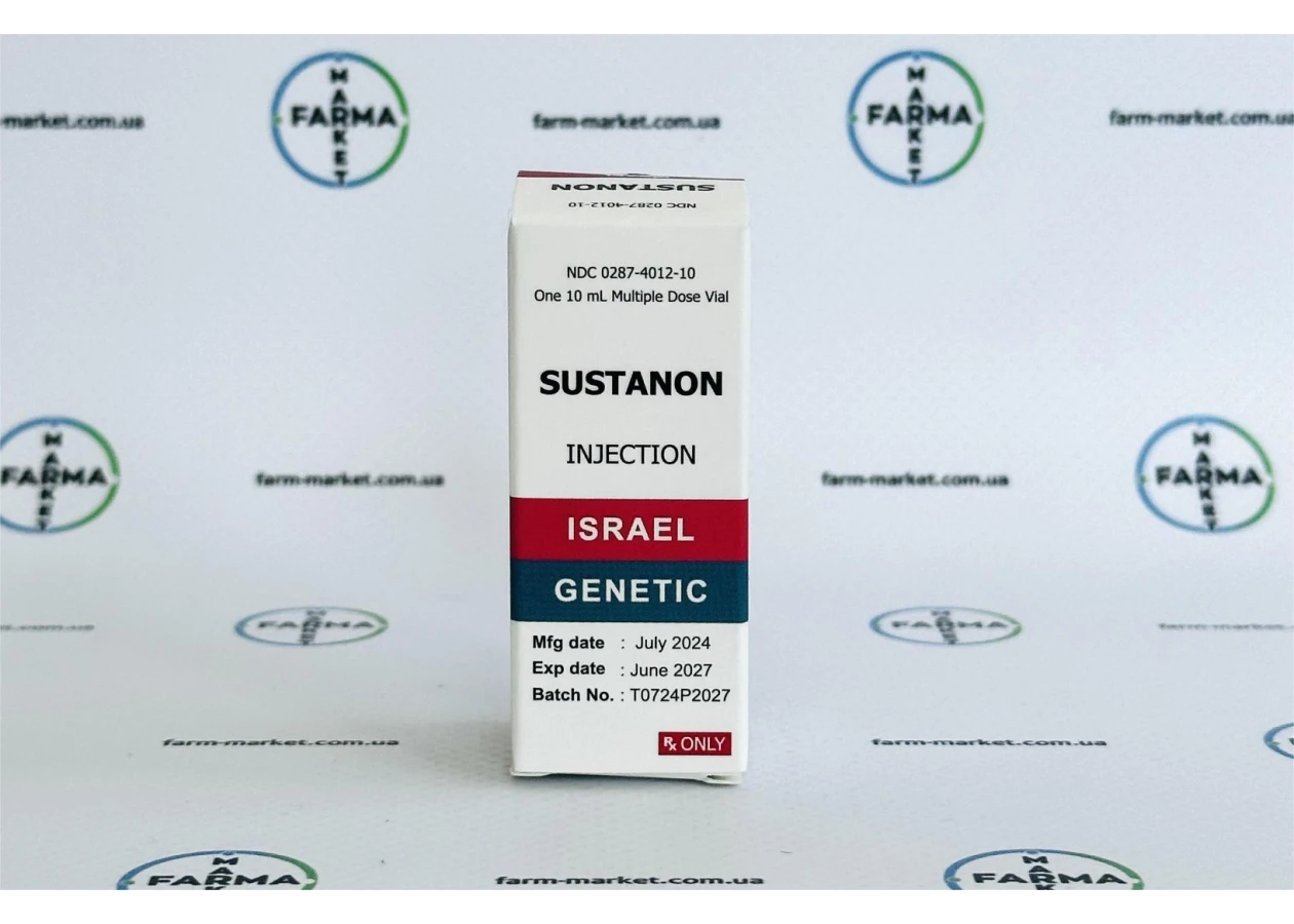 Фото 3 - Sustanon Genetic Israel (Сустанон Генетик Ізраїль) 250мг 10мл